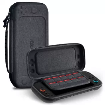 TECH-PROTECT merev tok Nintendo Switch 2-höz, sötétszürke