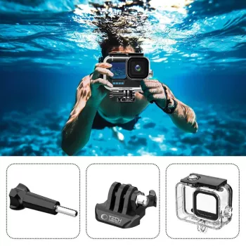 TECH-PROTECT GA200 vízálló tok GoPro Hero 9 / 10 / 11 / 12 / 13-hoz - átlátszó