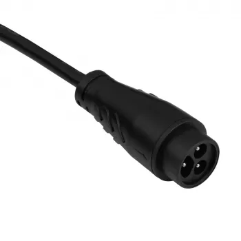 Akyga AK-EV-21 E-roller töltő 60 V-os Li-ion akkumulátorokhoz (16S), 67,2 V, 1,75 A, 118 W, LP16 dugó, 1,2 m