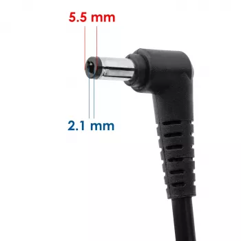 Akyga AK-ND-88 laptop töltő Clevo / Gigabyte-hoz, 200 W, 19,5 V, 10,3 A, 5,5 x 2,5 mm, 1,2 m