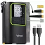 VAYOX VA0409 újratölthető légszivattyú 4000mAh 19mm henger digitális guminyomásmérő