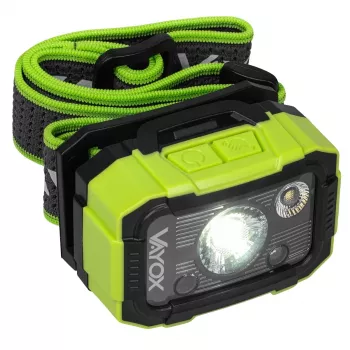 VAYOX DUAL HAMMER 500lm Pro Series újratölthető fejlámpa VA0415