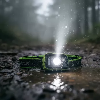VAYOX DUAL HAMMER 500lm Pro Series újratölthető fejlámpa VA0415