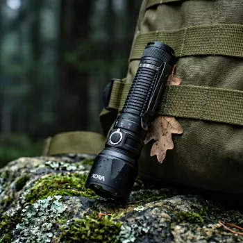 VAYOX Tactical zseblámpa 2000lm fehér + piros fény + zöld lézer VA0457