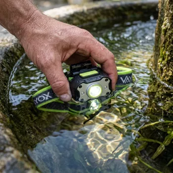 VAYOX VA0452 újratölthető fejlámpa 650lm 2000mAh IPX4 LED fejlámpa mozgásérzékelővel