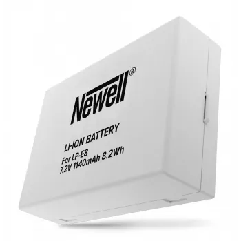 Newell csereakkumulátor Canon LP-E8-hoz (1120mAh, 7,4V, Li-Ion)
