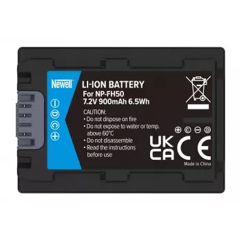 Newell csereakkumulátor Sony NP-FH50-hez (1000mAh, 7,2V, Li-Ion)
