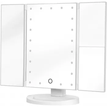 Humanas HS-ML04 LED sminkes tükör világítással - fehér