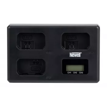 Newell TT-USB-C háromcsatornás töltő Sony NP-FW50 akkumulátorokhoz