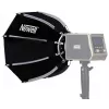 Newell 30 cm nyolcszögletű softbox mini-Bowens (FM) rögzítéssel