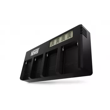 Newell DF-4CH négycsatornás töltő Sony NP-F sorozathoz