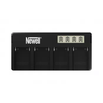 Newell DF-4CH négycsatornás töltő Sony NP-F sorozathoz