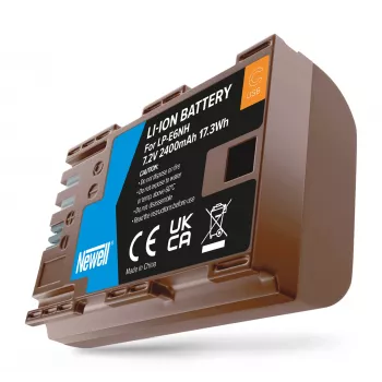 Newell LP-E6NH USB-C csereakkumulátor Canonhoz