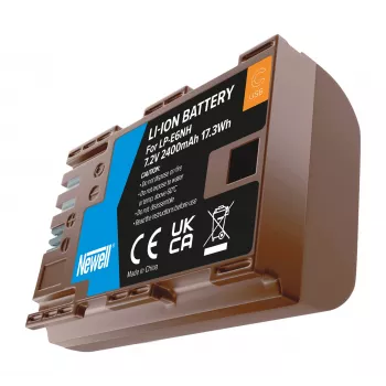 Newell LP-E6NH USB-C csereakkumulátor Canonhoz