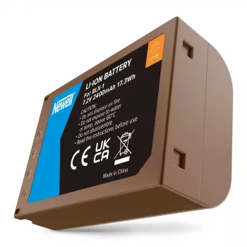 Newell BLX-1 USB-C csereakkumulátor Olympushez