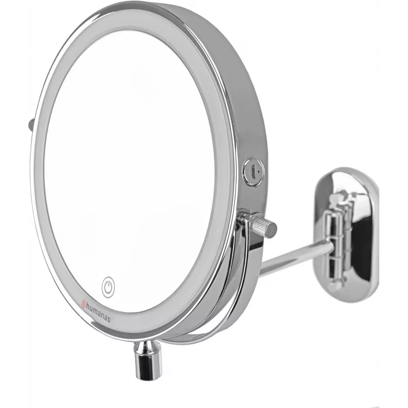 Humanas HS-BM01 LED tükör, ezüst