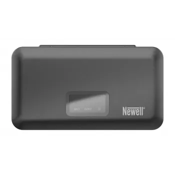 Newell LCD-PB-SD kétcsatornás akkumulátortöltő Canon LP-E6 akkumulátorhoz
