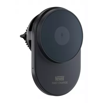 Newell S18 MagSafe autótartó vezeték nélküli töltővel - fekete