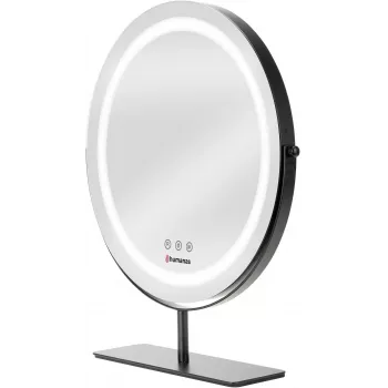 Humanas HS-HM Scarlet LED sminktükör, fekete