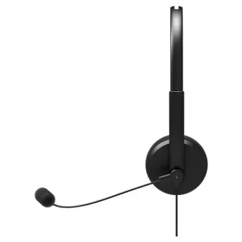 MOZOS MTX1091ECO vezetékes on-ear headset mikrofonnal USB-A