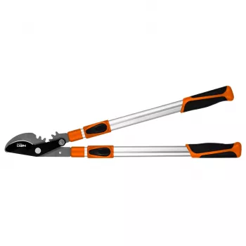 NEO TOOLS ágvágó olló, 665 mm, vágási átmérő 42 mm-ig, áttételes, teleszkópos nyéllel