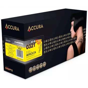 Accura kompatibilis tonerpatron sárga (TN-321Y) Konica Minolta bizhub C224/C284/C364/C454/C554 sorozathoz