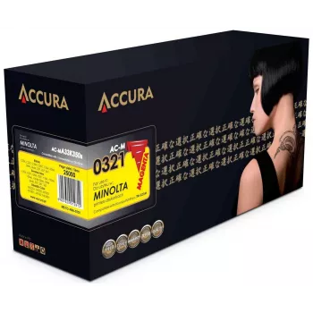 Accura kompatibilis tonerpatron bíbor (TN-321M helyettesítő) Konica Minolta bizhub C224/C284/C364/C224e/C284e/C364e