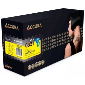 ACCURA kompatibilis tonerpatron cián (TN-321C helyett) Konica Minolta bizhub C224/C284/C364/C224e/C284e/C364e