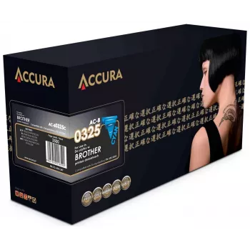 ACCURA kompatibilis tonerpatron cián Brother TN-325C/TN-320C helyett