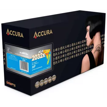 ACCURA tonerpatron HP 415X (W2032X) sárga - kompatibilis alternatíva nagy kapacitás