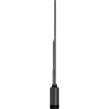 DEANTE fürdőszobai radiátor - 400 W, fekete, G 1/2 inch, IPX4, elektronikus termosztát