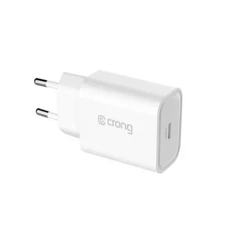 Crong USB-C utazási töltő 20W Power Delivery fehér