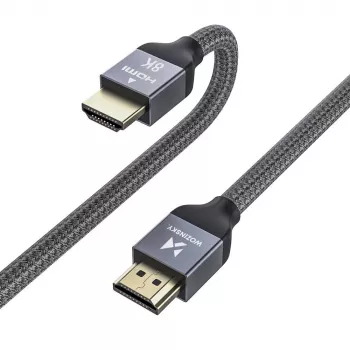Wozinsky HDMI 2.1 kábel 8K 60Hz 48Gbps / 4K 120Hz / 2K 144Hz 3m ezüst (WHDMI-30)