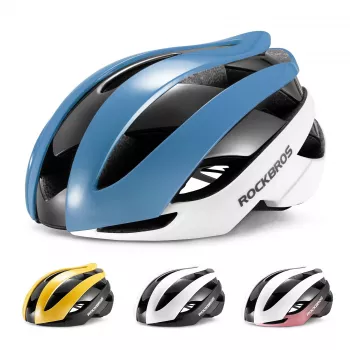 ROCKBROS országúti kerékpáros sisak L 58-61 cm kék-fehér 10110004003