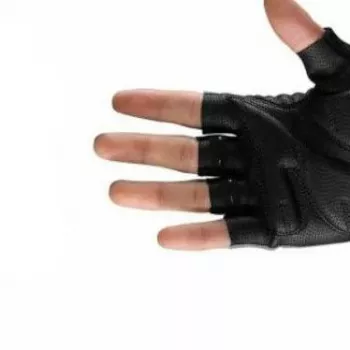 ROCKBROS S106BK félujjas kerékpáros kesztyű M méret - fekete