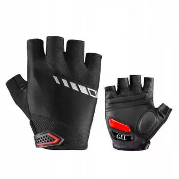 Rockbros S143-BK XL kerékpáros kesztyű gélpárnázással - fekete