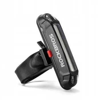 ROCKBROS A54BK hátsó kerékpárlámpa Micro-USB kábellel - fekete