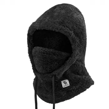 Qunature Arctic Velvet sí-balaclava L méret - fekete