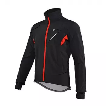ROCKBROS YPW021 szélálló kerékpáros dzseki, fekete, XL méret