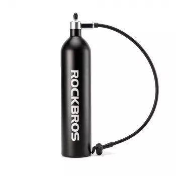 ROCKBROS Tubeless gumitöltő sűrített levegős tartály 1,2L 200 PSI - fekete
