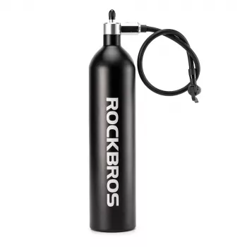 ROCKBROS Tubeless gumitöltő sűrített levegős tartály 1,2L 200 PSI - fekete