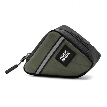 ROCKBROS háromszög váz táska, 0,25 l, zöld