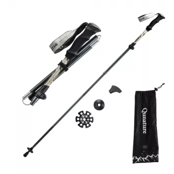 Qunature nordic walking bot alumínium 110-130 cm 1 darab - barna