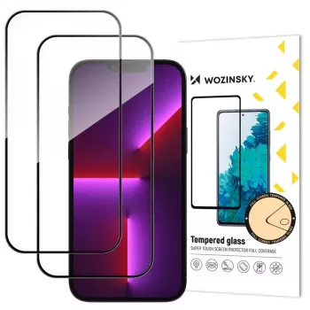 Wozinsky Full Glue edzett üveg 2 darabos kiszerelés iPhone 17 Pro Max