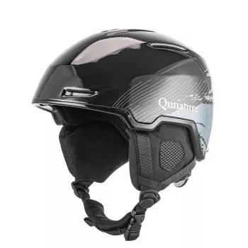 Qunature sí- és snowboard sisak 10130003003 fülvédelemmel 58-61 cm fekete