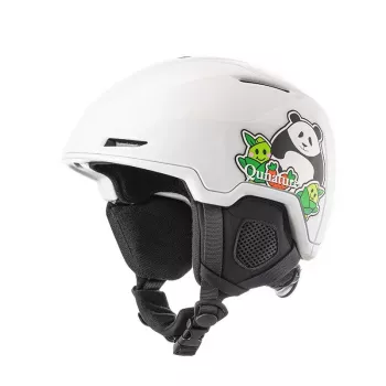 Qunature gyerek sí- és snowboard sisak Panda 54-58 cm fehér