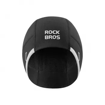 ROCKBROS M016 téli szélálló kerékpáros sapka fekete 54-61 cm