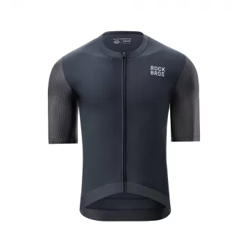ROCKBROS 15200025 kerékpáros mez rövid ujjú XXL méret - fekete