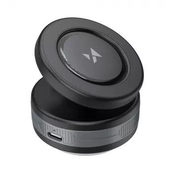 Wozinsky WUSQ-01 telefontartó Qi-töltővel, MagSafe-kompatibilis - fekete