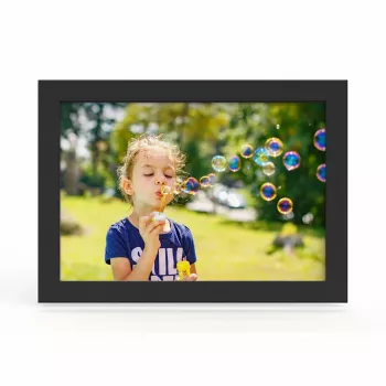 WOZINSKY WRC-32 10,1 inch digitális képkeret Frameo alkalmazással, 32GB, fekete